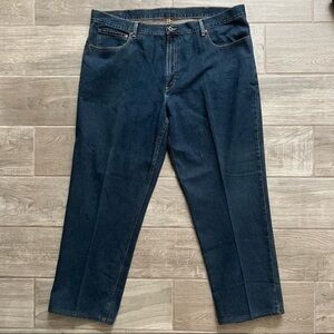 EUC L.L. Bean dark wash jeans 44 x 32